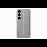 Samsung Galaxy S25 Stand Grip tok, Szürke - Bontott termék