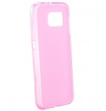 Samsung Galaxy S6 SM-G920, TPU szilikon tok, Flexmat, ultravékony, pink