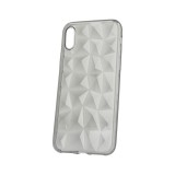 Samsung Galaxy S9 SM-G960, TPU szilikon tok, Diamond, 3D gyémánt minta, szürke