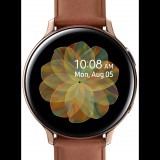 Samsung Galaxy Watch Active2 okosóra 44mm rozsdamentes acél-arany/barna  (SM-R820NSDAXEH) (SM-R820NSDAXEH) - Okosóra