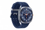 Samsung Galaxy Watch Ultra 3,81 cm (1.5"), AMOLED, 47 mm, Bluetooth + 4G LTE, Titán, Titánkék, Okosóra, Titánkék sportszíjjal