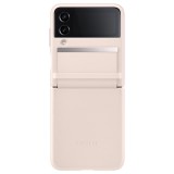 Samsung Galaxy Z Flip4 kihajtható bőrtok rózsaszín (EF-VF721LPEGWW) (EF-VF721LPEGWW) - Telefontok