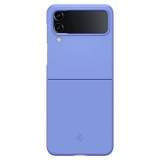 Samsung Galaxy Z Flip4 SM-F721B, Műanyag hátlap védőtok, Spigen Airskin, ultravékony, kék (124209) - Telefontok