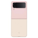 Samsung Galaxy Z Flip4 SM-F721B, Műanyag hátlap védőtok, Spigen Airskin, ultravékony, rózsaszín (124211) - Telefontok