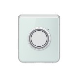 Samsung Galaxy Z Flip5 Átlátszó gyári mobiltelefon tok rögzítővel