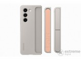 Samsung Galaxy Z Fold 5 Álló tok szíjjal, Homok