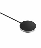 Samsung GP-PWU025WIABW mobiltelefon töltő Okostelefon Fekete USB Vezeték nélkül tölthető Beltéri