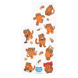 Samsung GP-TOU021HONOW Frame Cover kompatibilis panel Samsung Galaxy S22 Muzik Tiger - fehér