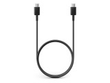 Samsung gyári USB Type-C - USB Type-C adat- és töltőkábel 100 cm-es vezetékkel -EP-DA705BBE - black (ECO csomagolás)