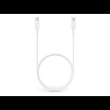 Samsung gyári USB Type-C - USB Type-C adat- és töltőkábel 100 cm-es vezetékkel - EP-DA705BWE - white (ECO csomagolás) (SAM-0866)