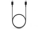 Samsung gyári USB Type-C - USB Type-C adat- és töltőkábel 100 cm-es vezetékkel -EP-DA905BBE - fekete (ECO csomagolás)