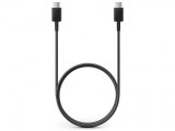 Samsung gyári USB Type-C - USB Type-C adat- és töltőkábel 100 cm-es vezetékkel -EP-DA905BBE - fekete (ECO csomagolás)