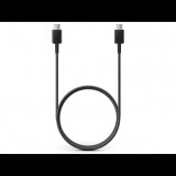 Samsung gyári USB Type-C - USB Type-C adat- és töltőkábel 100 cm-es vezetékkel -EP-DA905BBE - fekete (ECO csomagolás) (SAM-0865)