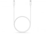 Samsung gyári USB Type-C - USB Type-C adat- és töltőkábel 180 cm-es vezetékkel - 3A - EP-DA767JWE - fehér (ECO csomagolás)
