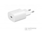 Samsung hálózati töltő adapter kábel nélkül, 25W, fehér (EP-TA800NWEGEU)