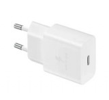 Samsung hálózati töltő Type-C aljzat (15W, gyorstöltő) FEHÉR