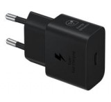 Samsung hálózati töltő Type-C aljzat (25W, GaN, PD gyorstöltő) FEKETE