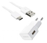 Samsung hálózati töltő USB aljzat (8W + Type-C kábel) FEHÉR
