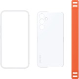 Samsung Haze Grip Case A546 Galaxy A54 5G gyári fehér hátlapvédő tok (EF-XA546CWEGWW)