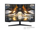 SAMSUNG Ívelt Gamer 165Hz VA monitor 32" S32AG550EU, 2560x1440, 16:9, 300cd/m2, 1ms, HDR, HDMI/DisplayPort