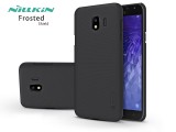 Samsung J400F Galaxy J4 (2018) hátlap képernyővédő fóliával - Nillkin Frosted Shield - fekete