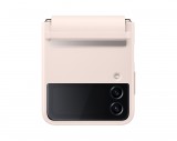 Samsung Leather Cover for Galaxy Z Flip4 - Peach