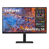 Samsung LED-Monitor ViewFinity S8 S32B800PXP - 80 cm (32") - 3840 x 2160 4K UHD (LS32B800PXPXEN)
