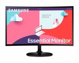 SAMSUNG LS24C362EAUXEN S3 S36C 24" 1920x1080 16:9 75Hz Ívelt Fekete LED monitor
