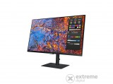 SAMSUNG LS32B800PXUXEN monitor 32" UHD, IPS, 3840x2160, 60Hz, DP, HDMI, USB-C, Pivot, fekete