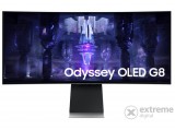 SAMSUNG LS34BG850SUXEN Odyssey OLED G8 ívelt gamer Smart monitor 34", WQHD, 0,1ms, 175hz, Wifi, BT5.2, USB-C, DP