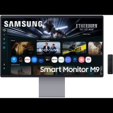 Samsung M90SF számítógép monitor 81,3 cm (32") 3840 x 2160 pixelek 4K Ultra HD OLED Ezüst (LS32FM900SUXEN)