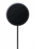 Samsung Magnet Wireless Charger 25W Blck Okostelefon Fekete USB Vezeték nélkül tölthető Gyorstöltés Beltéri