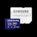 Samsung MB-MD128SA, PRO Plus, 128 GB, UHS-I Class 10, MicroSDXC memóriakártya
