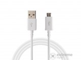Samsung microUSB adat-és töltőkábel, fehér, 1,5m