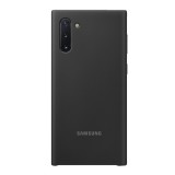 SAMSUNG műanyag telefonvédő ( Samsung Galaxy Note 10 (SM-N970F) szilikon betét) fekete
