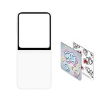 SAMSUNG műanyag telefonvédő (ultravékony, cserélhető színes hátlap) ÁTLÁTSZÓ Samsung Galaxy Z Flip6 5G (SM-F741)