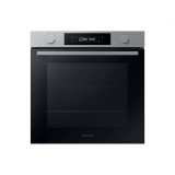 Samsung NV7B41301AS/U3 inox, beépíthető, sütőtér: 76L, grill, légkeverés, pirolitikus, sütő