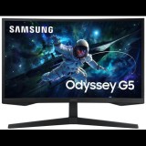 Samsung Odyssey G5 G55C 32" WQHD Ívelt Gaming Monitor 165Hz (LS32CG554EUXEN)
