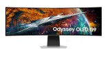 Samsung Odyssey LS49CG950SUXDU 124,5 cm (49") 5120 x 1440 px Dual QHD OLED Ezüst monitor