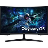 Samsung Odyssey S32CG554EU, Wide Quad HD, LED, Fekete monitor