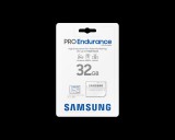 SAMSUNG PRO Endurance 32GB microSD + adapter CL10 UHS-I U1 (100 MB/s olvasási sebesség)