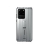 Samsung Protective Standing Cover G980 Galaxy S20 (6.2) gyári ezüst hátlapvédő tok (EF-RG980)