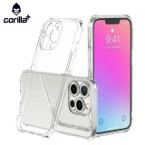 Samsung S25 Plus Gorilla+ Anti Shock TPU Tok - Átlátszó