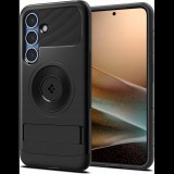 Samsung S25 Plus Spigen Slim Armor Mag Szilikon Telefonvédő Műanyag Hátlap, Magsafe, Fekete (8809971237451-ACS08915)