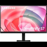 Samsung S70D számítógép monitor 68,6 cm (27") 3840 x 2160 pixelek 4K Ultra HD LCD Fekete (LS27D706EAUXEN)