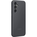 Samsung S711 Galaxy S23 FE gyári fekete hátlapvédő szilikon tok (EF-PS711TBEGWW)