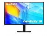 Samsung S80D 68,6 cm (27") 3840 x 2160 px 4K Ultra HD LCD Fekete monitor
