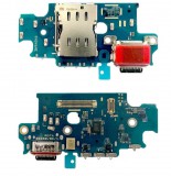 Samsung S926 Galaxy S24 Plus (2024) fekete töltőcsatlakozó panel