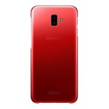 SAMSUNG Samsung Galaxy J6 Plus (SM-J610F) műanyag telefonvédő (színátmenet) piros
