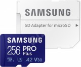 SAMSUNG SD kártya PRO PLUS 256GB (Blue Wave)